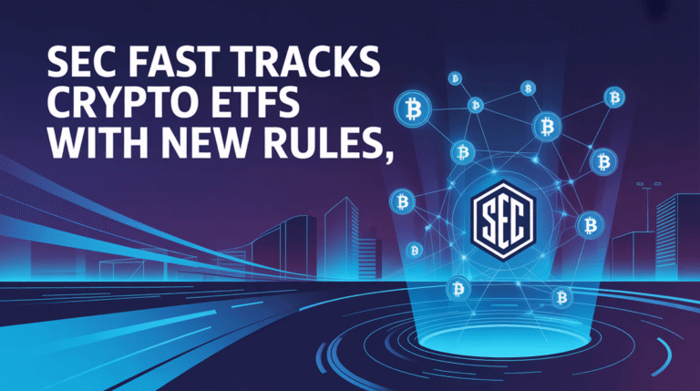 sec fast tracks crypto etfs with new rules