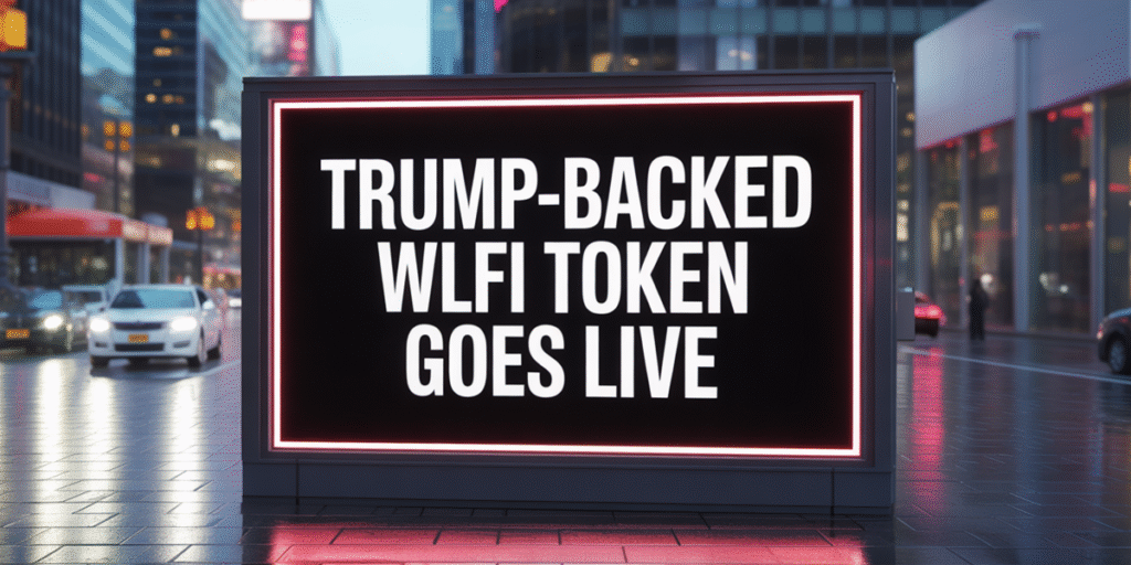 Trump-Backed WLFI Token Goes Live on Major Exchanges with $40B Valuation