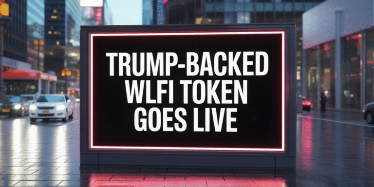 Trump-Backed WLFI Token Goes Live on Major Exchanges with $40B Valuation