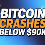 bitcoin crashes below 90k