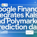 google finance integrates kalshi and polymarket prediction data