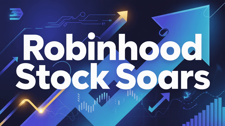 robinhood stock soars