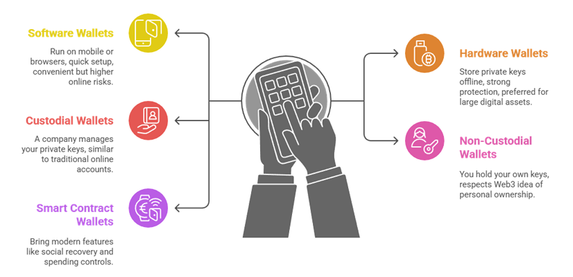 types of web3 wallets